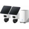 Eufy Cam S4 2-Cam Kit Guľka (tvar) IP bezpečnostná kamera Vnútorné a vonkajšie 3840 x 2160 px Stropné / nástenné (E81723W1) Eufy Cam S4 2-Cam Kit Guľka (tvar) IP bezpečnostná kamera Vnútorné a vonkajšie 3840 x 2160 px Stropné / nástenné (E81723W1)