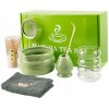 DARČEKOVÁ SADA JAPONSKÉHO ČAJU MATCHA, MISKA, METLIČKA, ZELENÁ DARČEKOVÁ SADA JAPONSKÉHO ČAJU MATCHA, MISKA, METLIČKA, ZELENÁ