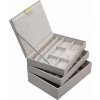 Krabička na šperky Stackers trojitá classic taupe Krabička na šperky Stackers trojitá classic taupe