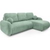 Wilsondo Rohová rozkladacia sedačka Comira - mentolová Wilsondo Rohová rozkladacia sedačka Comira - mentolová