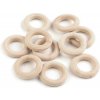 Drevený krúžok vonkajší Ø30 mm - prírodný sv. (1000 ks) Drevený krúžok vonkajší Ø30 mm - prírodný sv. (1000 ks)