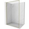 MEXEN/S - Kyoto-F L Sprchová zástena WALK-IN s rámom 110 x 202, transparent 8 mm, zlato 800-110-174-50-00 MEXEN/S - Kyoto-F L Sprchová zástena WALK-IN s rámom 110 x 202, transparent 8 mm, zlato 800-110-174-50-00