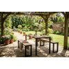 Set GARDIVA záhradný, stôl 118x58x75,5 cm, 2x lavička 108x25x45 cm Set GARDIVA záhradný, stôl 118x58x75,5 cm, 2x lavička 108x25x45 cm