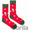 Ponožky Sob Vianočný Červeno-zelené Ponožky Sob Vianočný Červeno-zelené