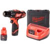 Milwaukee M12 BPD-202C Aku príklepová vŕtačka (12V/2x2,0Ah) 4933441940 Milwaukee M12 BPD-202C Aku príklepová vŕtačka (12V/2x2,0Ah) 4933441940