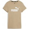 Puma Tričká s krátkym rukávom Ess Logo Tee Béžová Puma Tričká s krátkym rukávom Ess Logo Tee Béžová