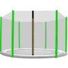 Aga ochranná sieť 150cm na 6 tyčí čierna sieť/svetlo zelená
