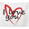 Sablio Deka I Love you srdce: 150x120 cm Sablio Deka I Love you srdce: 150x120 cm