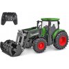 Kids Globe R/C traktor zelený 27cm s predným nakladačom na batérie so svetlom 2,4GHz Kids Globe R/C traktor zelený 27cm s predným nakladačom na batérie so svetlom 2,4GHz