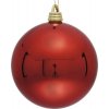 Lafiora Vianočná ozdoba 30 cm červená lesklá