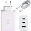 Rýchla nabíjačka PD 65W pre Samsung a iné, s USB-C káblom 2m, Rýchle nabíjanie Rýchla nabíjačka PD 65W pre Samsung a iné, s USB-C káblom 2m, Rýchle nabíjanie