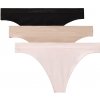 CALVIN KLEIN - tangá 3PACK Bonded flex seamless bare tones - limitovaná edícia-L CALVIN KLEIN - tangá 3PACK Bonded flex seamless bare tones - limitovaná edícia-L