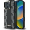 DKNY PU Leather Checkered Pattern MagSafe zadný kryt pre iPhone 16 Pro Black DKNY PU Leather Checkered Pattern MagSafe zadný kryt pre iPhone 16 Pro Black