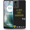 Picasee silikónový čierny obal pre Motorola Moto E14 - Kazma - TOHLE JE ŽIVOT A NIC VÍC NEBUDE Picasee silikónový čierny obal pre Motorola Moto E14 - Kazma - TOHLE JE ŽIVOT A NIC VÍC NEBUDE