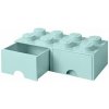 LEGO® Úložný box se šuplíky 250x502x181 aqua LEGO® Úložný box se šuplíky 250x502x181 aqua