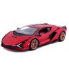 Bburago Lamorghini Sian FKP37, červená, 1:24 Bburago Lamorghini Sian FKP37, červená, 1:24