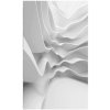 DIMEX | Vliesové fototapety na stenu 3D Futuristická vlna MS-2-0295 | 150 x 250 cm | biela, šedá + Vliesová fototapeta na stenu DIMEX 3D Futuristická vlna MS20295 v rozmere 375 x 250 cm DIMEX | Vliesové fototapety na stenu 3D Futuristická vlna MS-2-0295 | 150 x 250 cm | biela, šedá + Vliesová fototapeta na stenu DIMEX 3D Futuristická vlna MS20295 v rozmere 375 x 250 cm