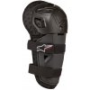 detské chrániče kolien BIONIC KICKSTART, ALPINESTARS (čierna/červená) detské chrániče kolien BIONIC KICKSTART, ALPINESTARS (čierna/červená)
