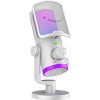 FIFINE AM6w - USB kondenzátorový RGB herní mikrofon s POP filtrem a tlačítky - bílá (PC) FIFINE AM6w - USB kondenzátorový RGB herní mikrofon s POP filtrem a tlačítky - bílá (PC)
