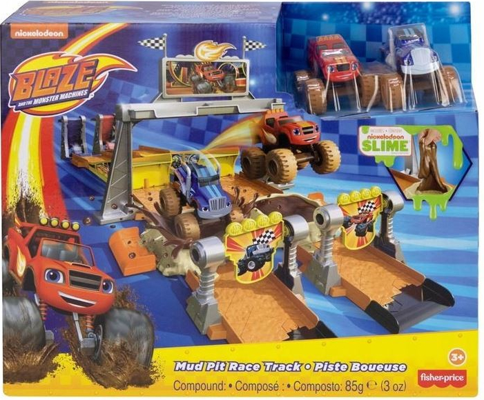 Mattel Plamínek a čtyřkoláci Bahenní závod