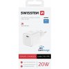 SWISSTEN SÍŤOVÝ ADAPTÉR GaN 1x USB-C 20W POWER DELIVERY BÍLÝ SWISSTEN SÍŤOVÝ ADAPTÉR GaN 1x USB-C 20W POWER DELIVERY BÍLÝ