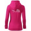 Vodné Pólo kreslené - Mikina dámska trendy zipper s kapucňou - L ( Purpurová ) Vodné Pólo kreslené - Mikina dámska trendy zipper s kapucňou - L ( Purpurová )