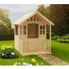 Zwerkules Villa drevený detský domček na hranie, prírodná 137 x 121 x 140 cm ZW387, NOVINKA Zwerkules Villa drevený detský domček na hranie, prírodná 137 x 121 x 140 cm ZW387, NOVINKA