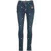 Desigual Džínsy Slim DENIM_NANI Modrá Desigual Džínsy Slim DENIM_NANI Modrá