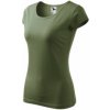 MALFINI PURE 122 Tričko dámske 1220914 M 09 khaki MALFINI PURE 122 Tričko dámske 1220914 M 09 khaki