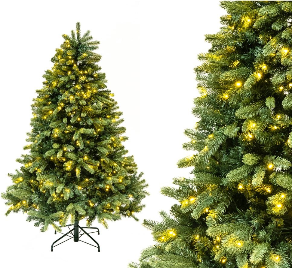 Evergreen Vermont smrek LED umelý vianočný stromček 180 cm
