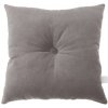 COTTON & SWEETS Dekoračný štvorcový vankúš Basic - Graphit COTTON & SWEETS Dekoračný štvorcový vankúš Basic - Graphit