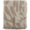 Bloomingville Prehoz z recyklovanej bavlny Alk Brown 130 × 160 cm Bloomingville Prehoz z recyklovanej bavlny Alk Brown 130 × 160 cm