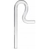 Aqua Rebell skleněný výtok JO1 10 mm Aqua Rebell skleněný výtok JO1 10 mm