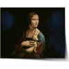 Sablio Plagát Dáma s hranostajom - Leonardo da Vinci - 90x60 cm Sablio Plagát Dáma s hranostajom - Leonardo da Vinci - 90x60 cm