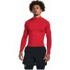 Pánske funkčné tričko Under Armour CG Armour Comp Mock Veľkosť: XXL / Farba: červená Pánske funkčné tričko Under Armour CG Armour Comp Mock Veľkosť: XXL / Farba: červená