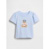 GAP Baby tričko Brannan Bear Modrá 3YRS GAP Baby tričko Brannan Bear Modrá 3YRS