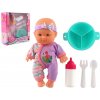 Teddies Bábika bábätko 20cm pevné telo s doplnkami Teddies Bábika bábätko 20cm pevné telo s doplnkami