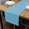 Biante Dekoračný behúň na stôl Rongo RG-100 Svetlo modrý 20x140 cm Biante Dekoračný behúň na stôl Rongo RG-100 Svetlo modrý 20x140 cm