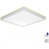 Vonkajšie stropné svietidlo PREZENT CORDIA WHITE SQ 27307 vhodné do kúpeľne Vonkajšie stropné svietidlo PREZENT CORDIA WHITE SQ 27307 vhodné do kúpeľne