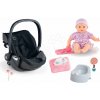 Set vajíčko s bábikou Emilie Baby Doll Carrier Cybex Priam 2in1 Black Corolle a nočník s utierkami Set vajíčko s bábikou Emilie Baby Doll Carrier Cybex Priam 2in1 Black Corolle a nočník s utierkami