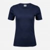 Tee Jays Tmavomodré dámske tričko Interlock z prémiovej bavlny Veľkosť: M Tee Jays Tee Jays Tmavomodré dámske tričko Interlock z prémiovej bavlny Veľkosť: M Tee Jays
