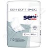 Seni Soft Basic podložky absorpčné 90x60 cm 10 ks Seni Soft Basic podložky absorpčné 90x60 cm 10 ks