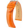 Kožený remienok Hirsch Capitano L 04807076-2, oranžový, koža z aligátora, dĺžka L, Quick Release 22 mm Kožený remienok Hirsch Capitano L 04807076-2, oranžový, koža z aligátora, dĺžka L, Quick Release 22 mm