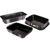 Formy na pečenie a pekáče s titanovým povrchom 3ks Berlingerhaus Metallic Line Carbon Pro Edition BH-7634 Formy na pečenie a pekáče s titanovým povrchom 3ks Berlingerhaus Metallic Line Carbon Pro Edition BH-7634
