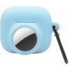 AppleKing 2v1 silikónový ochranný obal pre AirPods 3 / AirTag - modrý - možnosť vrátiť tovar ZADARMO do 30tich dní AppleKing 2v1 silikónový ochranný obal pre AirPods 3 / AirTag - modrý - možnosť vrátiť tovar ZADARMO do 30tich dní