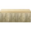Kúpeľňová skrinka pod umývadlo Sanox Frozen 3D francúzsky dub 120 x 43 x 45 cm Kúpeľňová skrinka pod umývadlo Sanox Frozen 3D francúzsky dub 120 x 43 x 45 cm