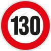 Walteco Značka rýchlosti 130km, 150x150mm, samolepka Množstvo: 1 ks , 20171 Walteco Značka rýchlosti 130km, 150x150mm, samolepka Množstvo: 1 ks , 20171