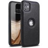 Kryt Luxury slim leather pre Apple iPhone 14 Pro Max Farva: Čierna Kryt Luxury slim leather pre Apple iPhone 14 Pro Max Farva: Čierna