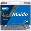 Reťaz KMC x-Glide Grey Cues, 9-10-11 Speed Reťaz KMC x-Glide Grey Cues, 9-10-11 Speed