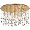 prisadené stropné svietidlo Ideal lux MOONLIGHT 082790 - zlatá prisadené stropné svietidlo Ideal lux MOONLIGHT 082790 - zlatá